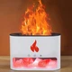 Соляная лампа 3в1 с ультразвуковым увлажнением воздуха и ночником с эффектом пламени Белый цвет - изображение 4