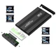 Алюминиевый USB 3.0 внешний карман переходник для SSD/HDD диска SATA III 2.5” черный (4019343) - изображение 1