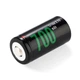 Аккумулятор 16340/CR123 литий-ионный (Li-Ion) Soshine RCR123-3.7-700, 700mAh, 1A, 4.2/3.7/2.5V, Button Top, Black - зображення 2