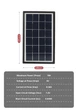 Універсальна зовнішня сонячна батарея Solar Panel MP-003WP 3 Вт - зображення 2