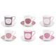 Набор чашек для кофе с блюдцами Tescoma myCOFFEE Sugar 90мл 387715 - изображение 1