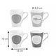 Набор кружек Tescoma myCOFFEE Sugar 320мл 387765 - изображение 2