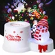 Ночник проектор снеговик на подставке 3Вт светодиодный от USB 185x115x95мм White/Red - изображение 4
