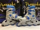Роликовые коньки раздвижные X-Road PW- 120 Blue 39-42 - изображение 1