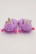 Тапки кигуруми Jamboo взрослые Фиолетовые единороги с лапками 35-39 р M (26 см) - изображение 2