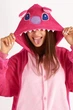 Пижама кигуруми Jamboo Стич розовый XL (175-185 см) - изображение 4