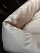 Автокресло автогамак лежак со съемным чехлом для собак и кошек 50х50 см Incor Бежевый (Б-52) - изображение 6