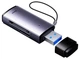 Картридер Baseus Lite Series USB-A to SD/TF Card Reader WKQX060013 Grey - изображение 4