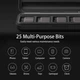 Набор электрической отвертки с насадками Xiaomi ATUMAN E1 Electric Precisoon Screwdriver Set 25 Pcs batch head (25 бит) - изображение 9