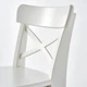 Дитячий стілець, білий Ikea INGOLF 901.464.56 - изображение 3