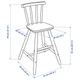 Дитячий стілець, чорний Ikea AGAM 702.535.41 - изображение 6
