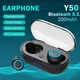 Вакуумні бездротові навушники Y50 Bluetooth 5.0 з кейсом, Чорні (NTVR) - зображення 4