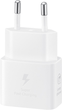 Сетевое зарядное устройство Samsung 25W Type-C Cable White (EP-T2510XWEGEU) - изображение 3