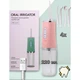 Ирригатор портативный Oral Irrigator 004 Бело-розовый 3 Режима 4 Насадки - изображение 1