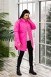 Fashions • Куртка жіноча стьобана Vivien Fashions 42-46 рожевий (4455-ді) - зображення 2