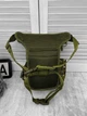Тактична сумка поясна Tactical Bag Olive - изображение 6