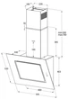 Вытяжка Pyramida anr-f 60 s (1150) xgbl - изображение 8