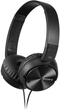 Słuchawki Sony MDR-ZX110NAB Noise Canceling Black (MDRZX110NAB.CE7) - obraz 1