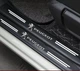 Защитная пленка для порогов с логотипом PEUGEOT (комплект 4шт.) Carbon - изображение 2
