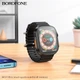 Смарт-часы BOROFONE BD3 Ultra 1.96'49mm |BT Call, Track, HeartRate, IP67| black - изображение 6
