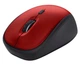 Мышь беспроводная Trust Yvi+ Silent, Red/Black, USB, оптическая, 800/1600 dpi, 4 кнопки, гнездо для хранения приемника USB, 1xAA (24550) - изображение 2