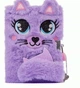 Блокнот пухнастий YES Fluffy Friends Кісуня Еллі А6 на замочку дитячий - изображение 2