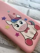 Матовий рожевий чохол на iPhone X / Xs дизайн Єдиноріг принт 102 - зображення 2