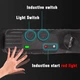 Акумуляторний LED ліхтар BauTech на голову з датчиком руху Чорний (1012-979-00) - зображення 3