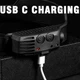 Акумуляторний LED ліхтар BauTech на голову з датчиком руху Чорний (1012-979-00) - зображення 4