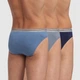 D09B8-труси*3-DIM чоловічий-bleu j/gris s/bleu d-4 - изображение 3