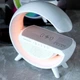 Беспроводная Bluetooth Колонка Borofone DR08 с Беспроводной Зарядка Телефона |RGB,BT 5.1,AUX,TF,USB, 3h| Белая - изображение 4