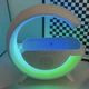 Беспроводная Bluetooth Колонка Borofone DR08 с Беспроводной Зарядка Телефона |RGB,BT 5.1,AUX,TF,USB, 3h| Белая - изображение 8