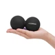 Масажний м'яч Cornix Lacrosse DuoBall 6.3 x 12.6 см XR-0113 Black - зображення 3