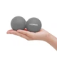 Массажный мяч Cornix Lacrosse DuoBall 6.3 x 12.6 см XR-0115 Grey - изображение 4