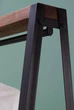 Дизайнерская Напольная вешалка в стиле Loft Design 90x40x160h Черный/Дерево ATL085 - изображение 4