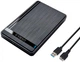 Внешний карман Dynamode для 2.5" SATA HDD/SSD USB 3.0 Black (DM-CAD-25317) - изображение 1