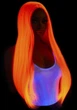Длинный парик Leg Avenue Long straight center part wig neon pink One Size - изображение 3