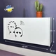 Полка для роутера Wi-Fi Рик и Морти коробка 40*20*10 см Белая - изображение 1