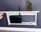 Полка для роутера Wi-Fi Рик и Морти коробка 40*20*10 см Белая - изображение 2