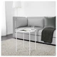 Стол журнальный IKEA GLADOM белый 703.378.19 - изображение 3