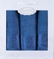 Набор из 3-х махровых полотенец Gulcan. Ornament blue-50х90+50х90+70х140 (3 предмета) - изображение 2