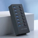 USB hub Acasis H707 на 7 портов USB 3.0 (Черный) - изображение 6