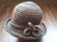 Шапка-шапочка, в'язана гачком модна стильна шапка (brim_hat-02) - зображення 1