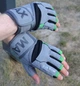 Перчатки для фитнеса MadMax MFG-860 Wild Grey/Green XL - изображение 7