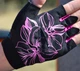 Рукавички для фітнесу MadMax MFG-770 Flower Power Gloves Black/Pink XS - изображение 6