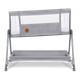 Кроватка приставная Lionelo LUNA GREY CONCRETE - изображение 2