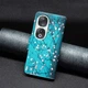 Чехол с рисунком Deexe Color Wallet для Honor 90 - Plum Blossom - изображение 6