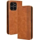 Чехол Deexe Retro Style для Honor X6a - Brown - изображение 1