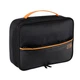 Сумка-органайзер для кабелів (дротів) та електроніки UrbanGear Travel Digital Bag (2 відділення) Чорна - зображення 1