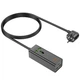 Сетевое зарядное устройство удлинитель Hoco AC9A 2 USB/Type-C PD QC 30W 1 розетка 1.5m черный - изображение 3